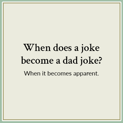 dad jokes tile