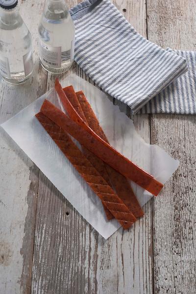 salmon jerky strips