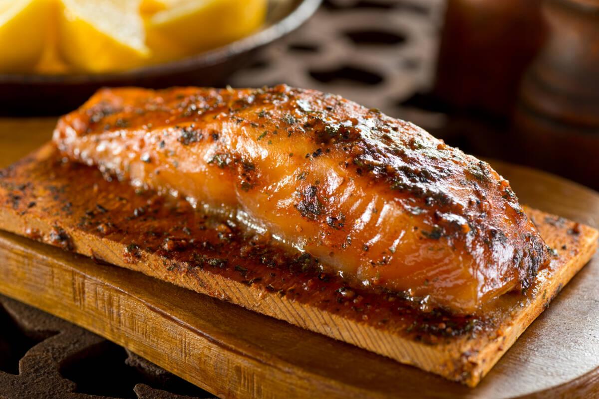 Cedar Planked Salmon