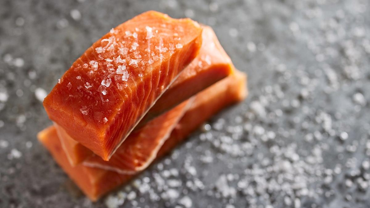questions about salmon filets salted