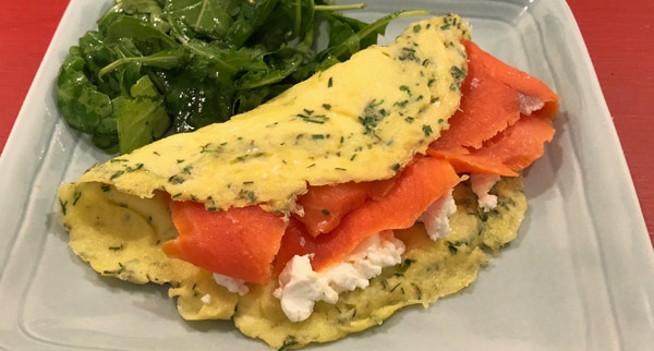 lox omelet