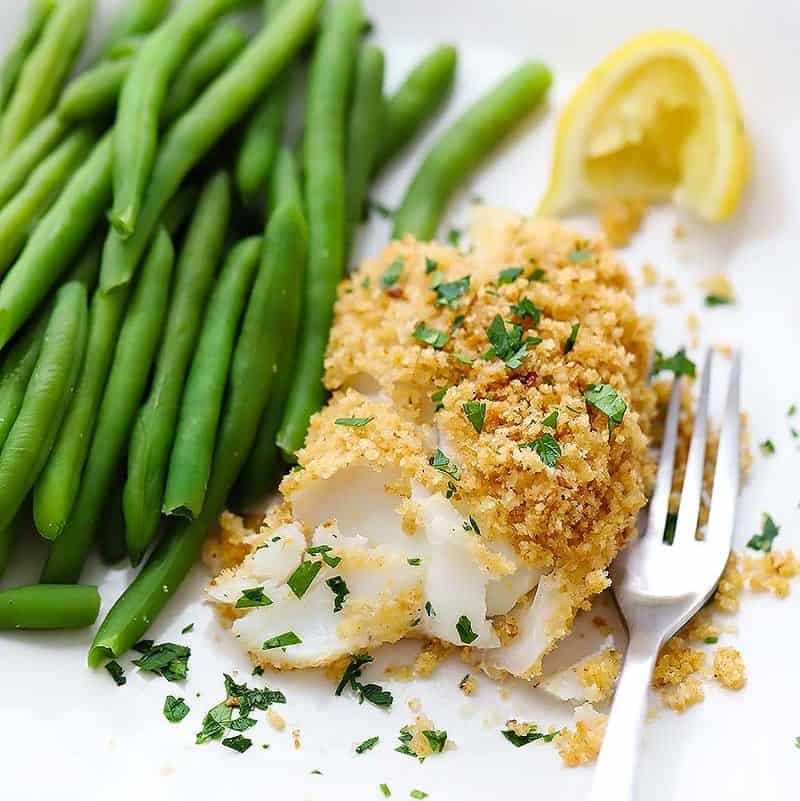 haddock crispy baked