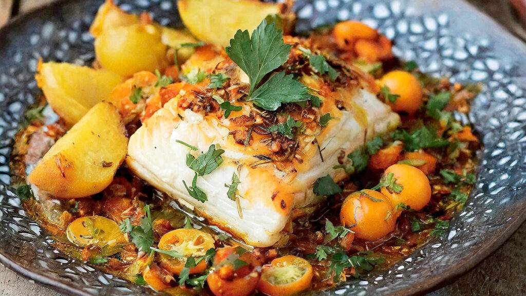 cod recipes black cod chermoula