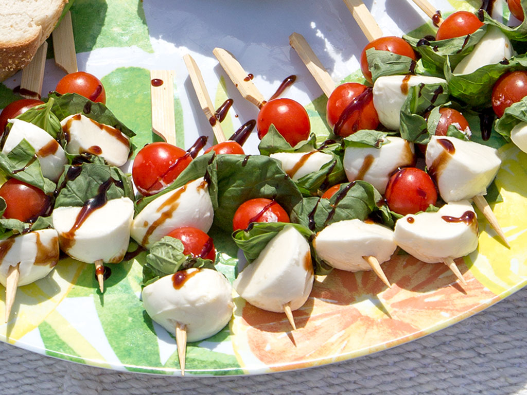 Caprese Kebabs